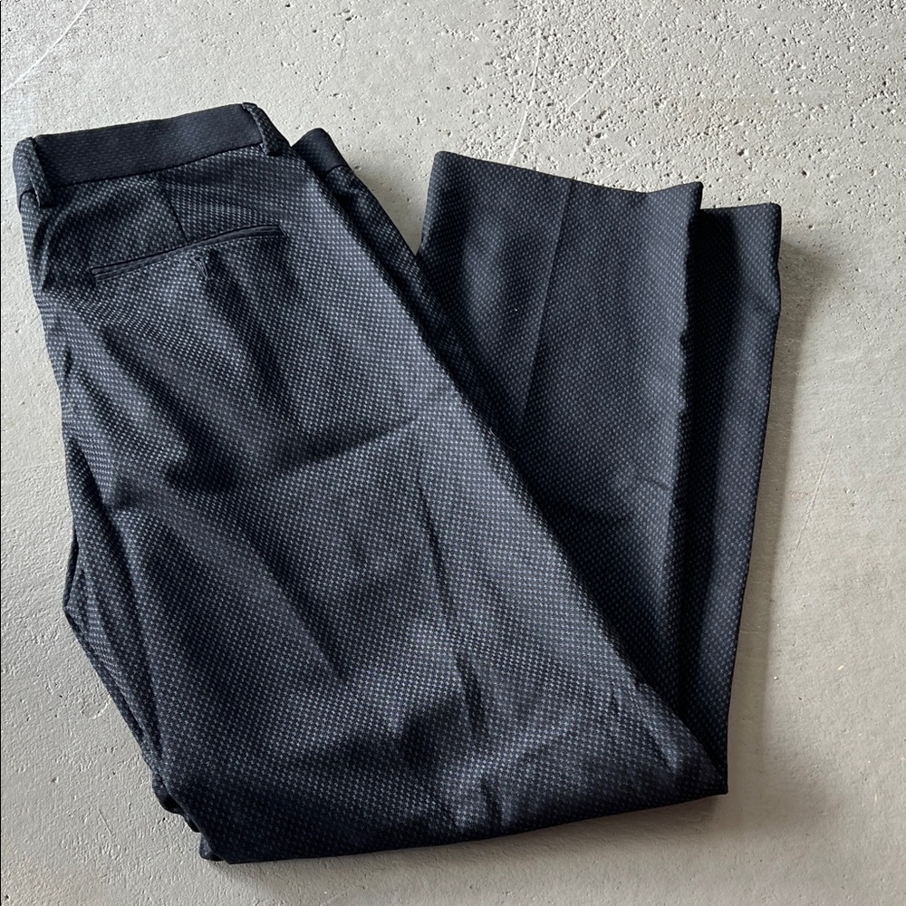 Murano Charcoal Textured Dress Pants